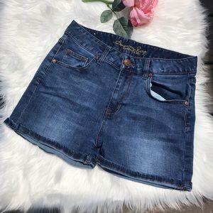 American rag juniors women shorts blue size 9